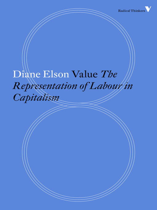 Title details for Value by Diane Elson - Available